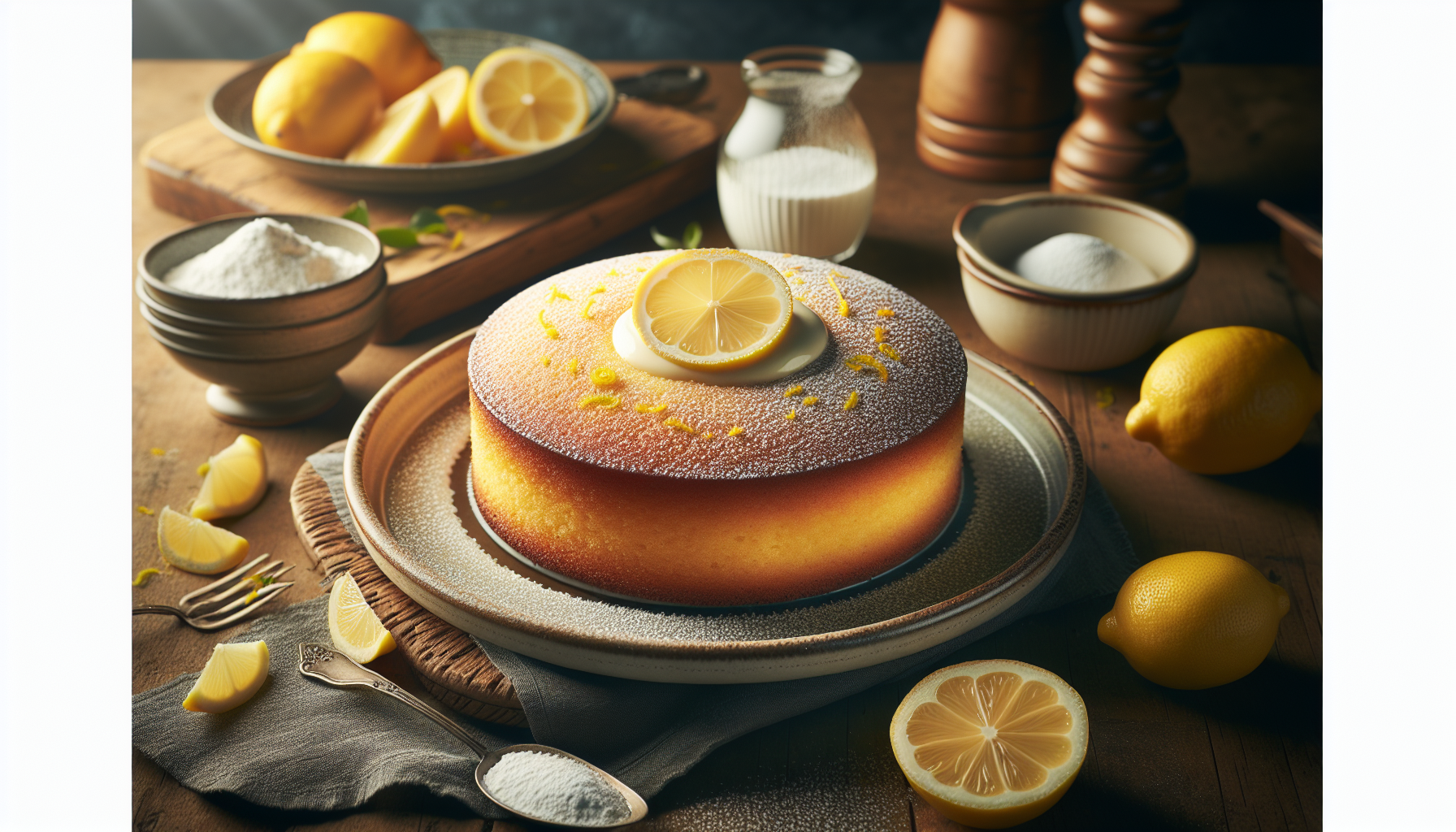 torta di limone